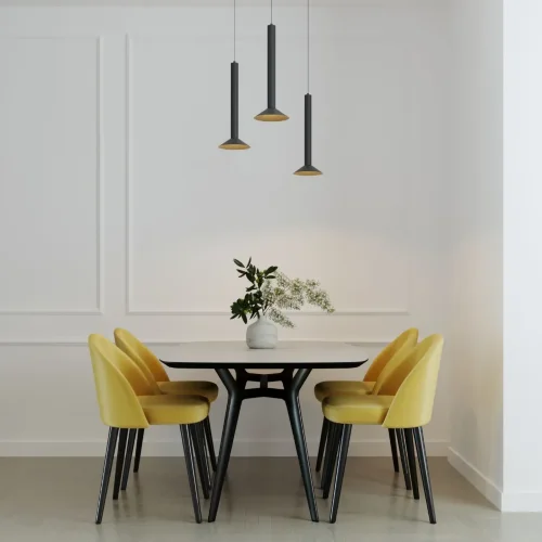 Светильник подвесной светодиодный Fest 7W 3000K графит 50315 LED - фото 3