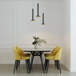 Светильник подвесной светодиодный Fest 7W 3000K графит 50315 LED