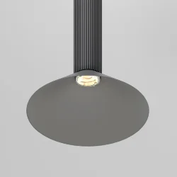 Светильник подвесной светодиодный Fest 7W 3000K графит 50315 LED