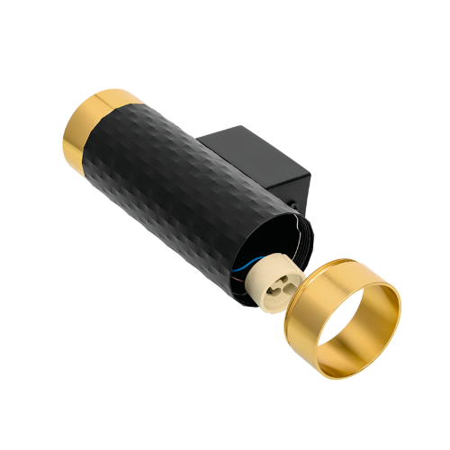 Светильник WOLTA WSL-GU10/W10BG под лампу GU10 Черный / Золотой CELLA - фото 9.