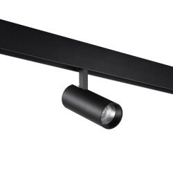 Трековый светильник для низковольного шинопровода диммируемый с пультом ДУ, со сменой цв. температур «Novotech» 358630, дизайн: Хай-тек, серия: FLUM - -