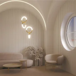 Подвесной светильник Node 3000K 18Вт (Золото)