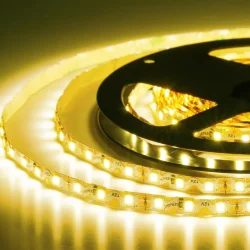 Лента светодиодная ELF, 480SMD (2835), 12В, 120град, 5м, желтая