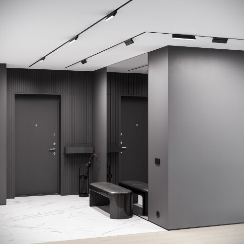 Slim Magnetic Умный трековый светильник 18W 2700-6500K Dim Kos чёрный - Фото 2