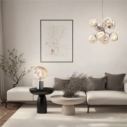 Настольный светильник Выброс/Изгание / Ejection (Хром) FR5378TL-01SM - фото 4