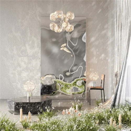 Настольный светильник Выброс/Изгание / Ejection (Хром) FR5378TL-01SM - фото 13