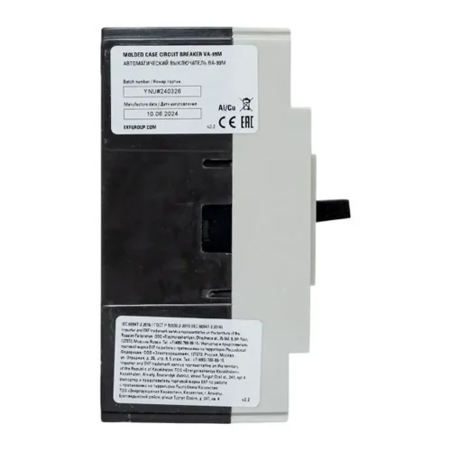 Выключатель автоматический 3п 63/25А 25кА ВА-99М PROxima EKF mccb99-63-25m - фото 3