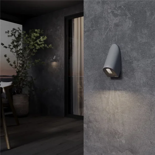 Уличная светодиодная подсветка для лестниц и дорожек 35168/D серый - фото 2