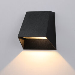 ULU-P34A-5W-4000K IP65 BLACK Светильник светодиодный уличный, Архитектурный накладной, Белый свет 4000K, Корпус черный, TM Uniel