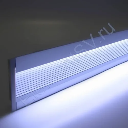 Алюминиевый профиль W002 441 (2000x18,1x70мм с рассеивателем) - фото 3.