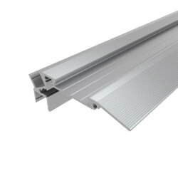 Профиль алюминиевый для ступеней без резиновой вставки LC-PDS-2879-2 Anod