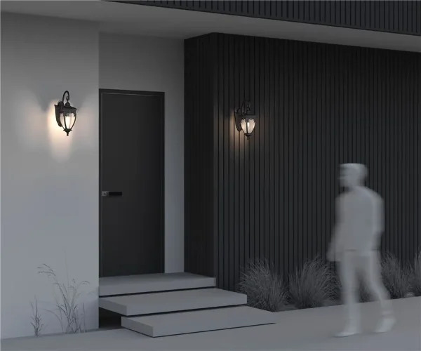 Настенный светильник (бра) Fleur E27х1 60Вт IP 44 (Бронза Антик) - фото 7