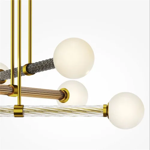 Подвесной светильник Teatro G9х6 (Латунь) - фото 2