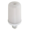 LED-L60-6W-FLAME-E27-FR PLD01WH Лампа светодиодная декоративная с типом свечения эффект пламени, Форма цилиндр, матовая. - фото 2
