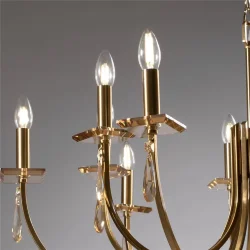 Люстра Freya FR1006PL-12G (Латунь)