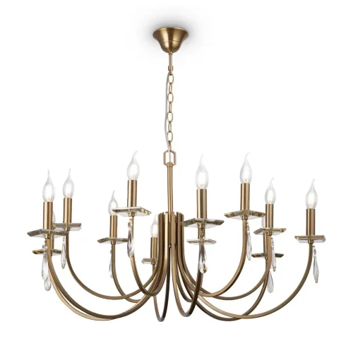 Люстра Форте / Forte (Латунь) FR1006PL-12G - фото