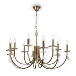 Люстра Форте / Forte (Латунь) FR1006PL-12G