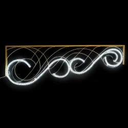 Световое панно «Морозные узоры» GN-16031