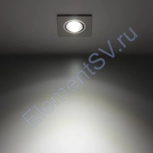 Светодиодный светильник встраиваемый 65 Series White Square (3W,Day White) - фото 2.