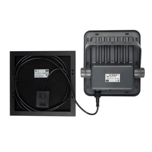 Прожектор светодиодный PFL SOLAR 02 50 6500К GR IP65 ДО с солнечн. панелью и пультом Pro+ JazzWay 5058460 - фото 7