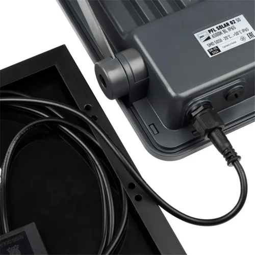 Прожектор светодиодный PFL SOLAR 02 50 6500К GR IP65 ДО с солнечн. панелью и пультом Pro+ JazzWay 5058460 - фото 8