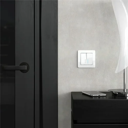 Рамка из акрила на 1 пост Acrylic белый W0012701 - фото 2