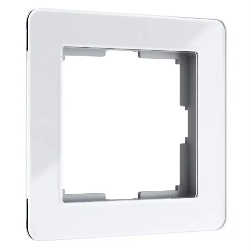 Рамка из акрила на 1 пост Acrylic белый W0012701 - фото