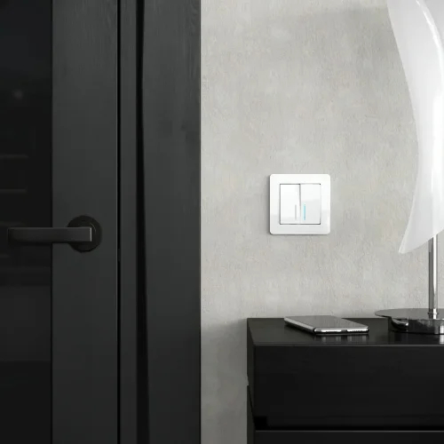 Рамка из акрила на 1 пост Acrylic белый W0012701 - фото 2