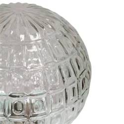 Светильник НББ 64-60-080 'Гранат' d150 1х60Вт E27 IP20 прозр./корпус наклонный бел. Элетех 1005100179