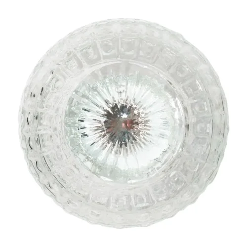 Светильник НББ 64-60-080 'Гранат' d150 1х60Вт E27 IP20 прозр./корпус наклонный бел. Элетех 1005100179 - фото 2