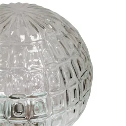 Светильник НББ 64-60-080 'Гранат' d150 1х60Вт E27 IP20 прозр./корпус наклонный бел. Элетех 1005100179