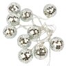 ULD-S1800-010-STB-3AA WARM WHITE IP20 DISCOBALLS Гирлянда светодиодная Диско, на батарейках 3AA не в-к, 1.8м, 10 светодиодов, Теплый белый свет, Провод прозрачный, TM Uniel - фото 2