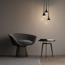 Подвесной светильник Hill чёрный жемчуг 50211 LED