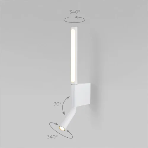 Настенный светодиодный светильник Sarca LED 40111/LED белый - фото 7