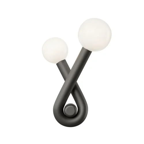 Настенный светильник (бра) Vortex G9х2 (Черный) - фото