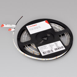 Светодиодная лента RT-A60-8mm 24V Warm2700 (7.2 W/m, IP20, 2835, 5m) (Arlight, Открытый)