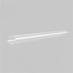 Профиль для вертикального подвесного монтажа круглого неона 360° D18 1м (Прозрачный) 201152