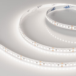Светодиодная лента RT-А180-8mm 24V Day5000 (14.4 W/m, IP20, 3528, 5m) (Arlight, Открытый) 040547