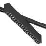 DK6644-BK Поворотный однофазный трековый светильник EDDER со светодиодом L538mm 220V 40W 30° 4000K IP20 черный алюминий.