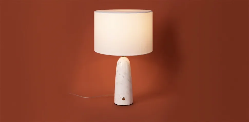 Настольный светильник МармоЛатте / MarmoLatte (Латунь) FR2054TL-01BS3 - фото 8