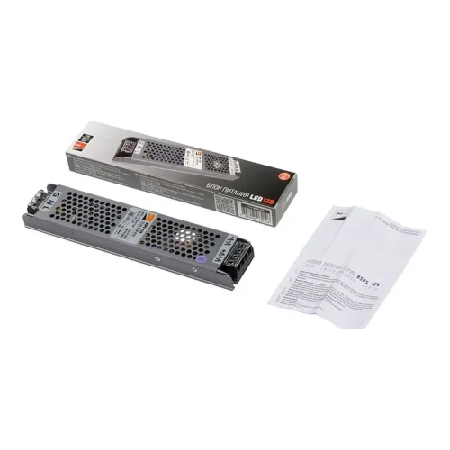 Блок питания для светодиод. ленты BSPS 12В 25.00А=300Вт IP20 JazzWay 5062146 - фото 8