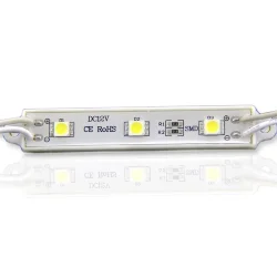 Светодиодный модуль линейный 5050-3 MOD62 (12V, 0.72W, red, IP65)
