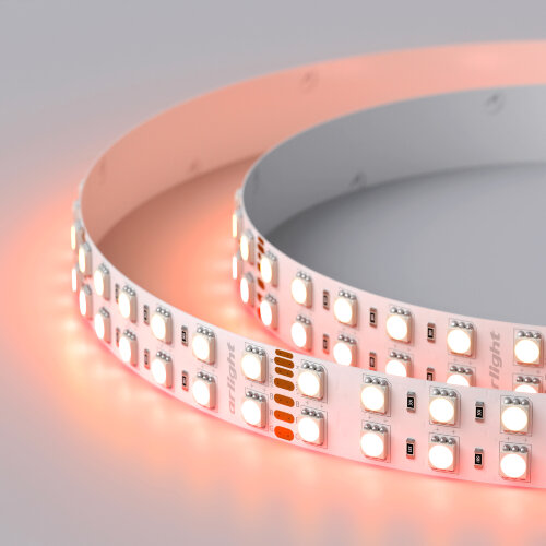 Светодиодная лента RT-B144-19mm 24V RGBW-Warm (32 W/m, IP20, 5060, 5m) (Arlight, Открытый) - фото 11