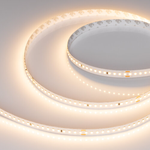 Светодиодная лента IC-A144-12mm 48V Warm2700 (5.8 W/m, IP20, 2835, 50m) (Arlight, 5.8 Вт/м, IP20) - фото 1