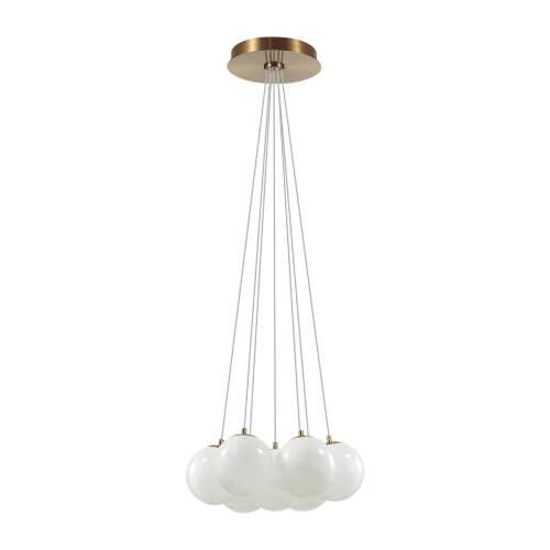 Подвесной светильник «ODEON LIGHT» 7109/7, серия: MAGIA (крепление на планке). Фото 1.