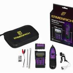 Тестер кабельный многофункциональный NetGeeks NP40 фиолет. Ermenrich 84549