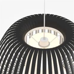 Подвесной светильник Kirigami E27x1 (Черный)