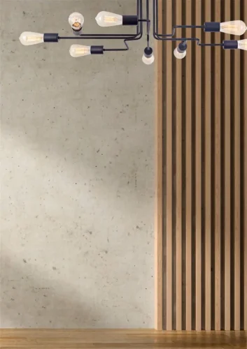 Потолочный светильник Gilbert E27х8 (Черный) - фото 5