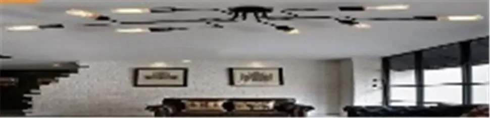 Потолочный светильник Gilbert E27х8 (Черный) - фото 6