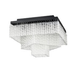 Люстра потолочная «LUMION» 6576/11CS, серия: SPIRALS (крепление на планке) - -